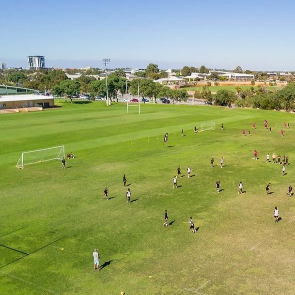 Athletics & Lightning Carnivals from above