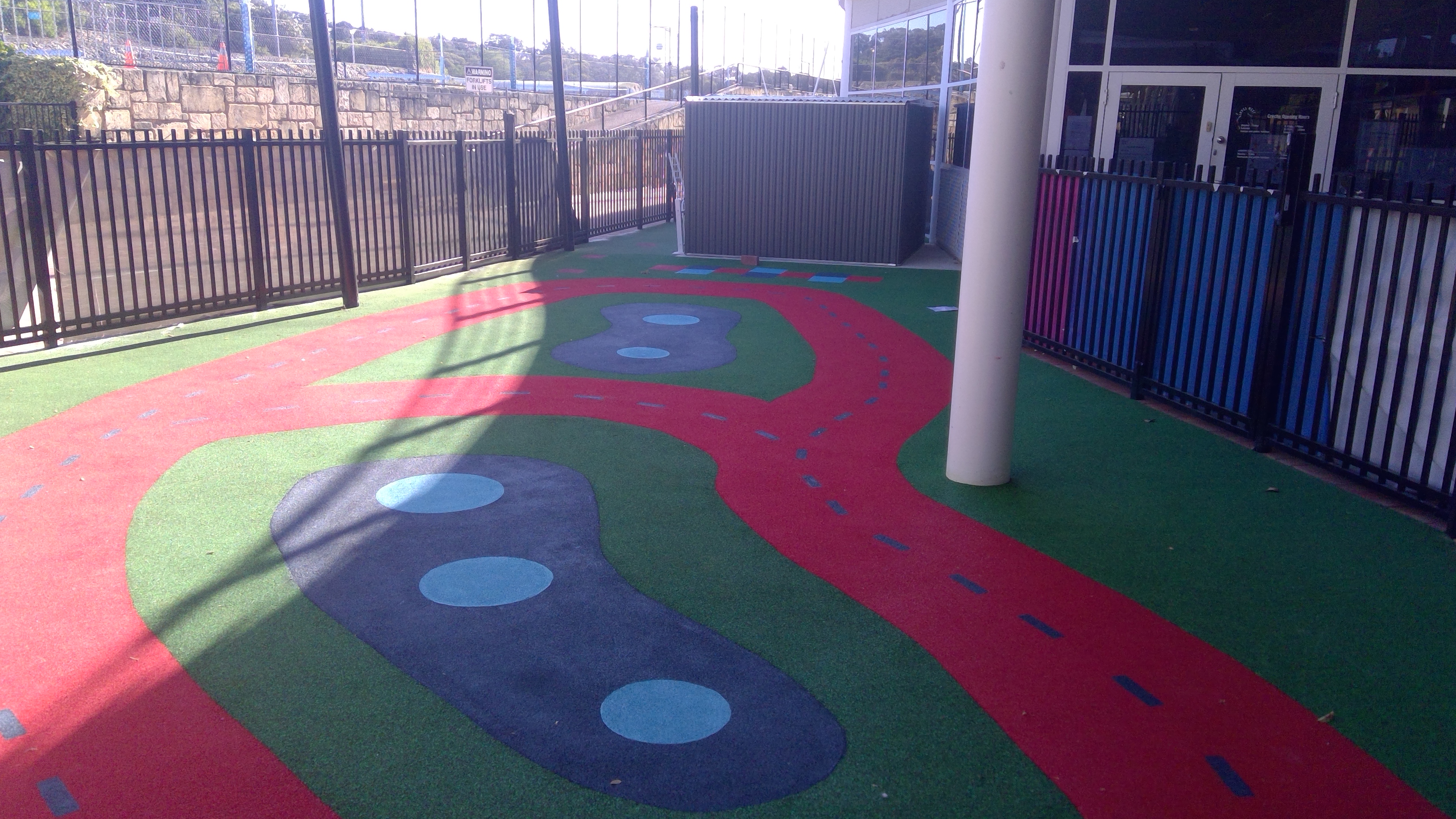 Arena Joondalup crèche outdoor play area